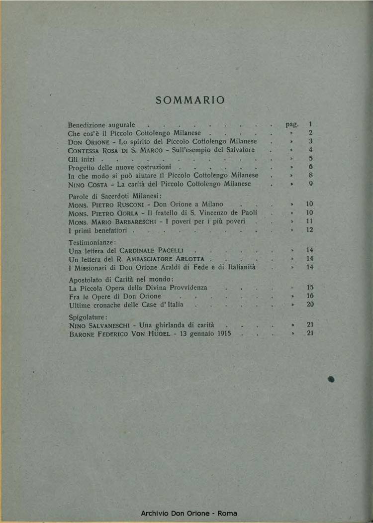 La piccola Opera della Divina Provvidenza, 33, 11, 01-11-1938, pagina 22