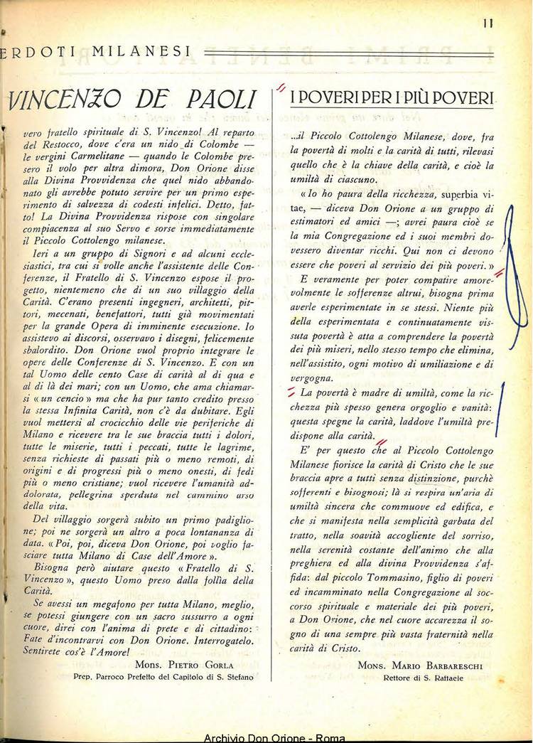 La piccola Opera della Divina Provvidenza, 33, 11, 01-11-1938, pagina 33