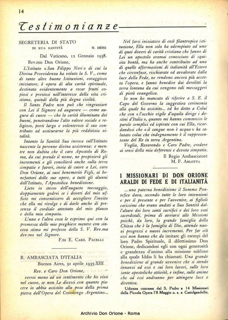 La piccola Opera della Divina Provvidenza, 33, 11, 01-11-1938, pagina 36
