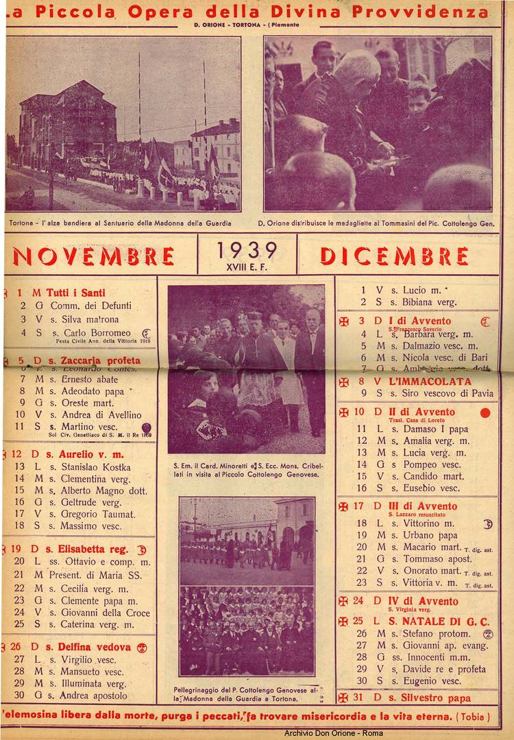 La piccola Opera della Divina Provvidenza, 33, 12, 01-12-1938, pagina 8