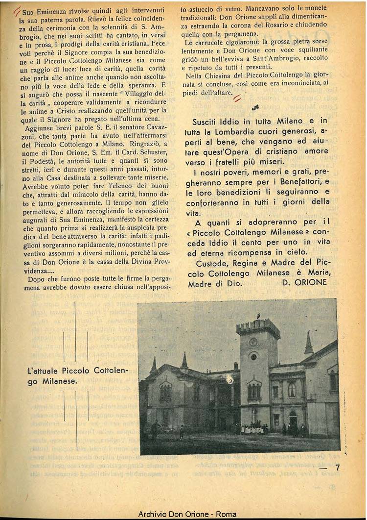 La piccola Opera della Divina Provvidenza, 34, 01, 01-01-1939, pagina 9