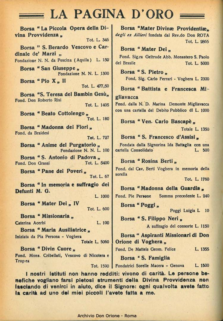 La piccola Opera della Divina Provvidenza, 34, 03, 01-03-1939, pagina 2