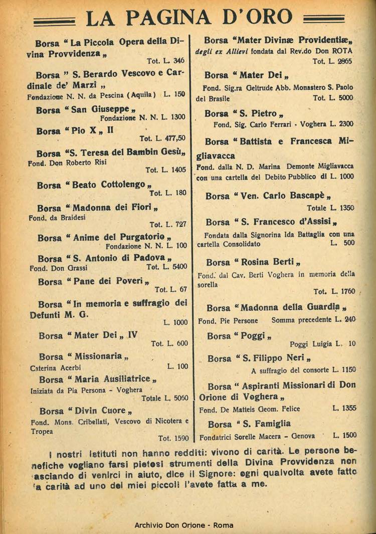 La piccola Opera della Divina Provvidenza, 34, 05, 01-05-1939, pagina 2
