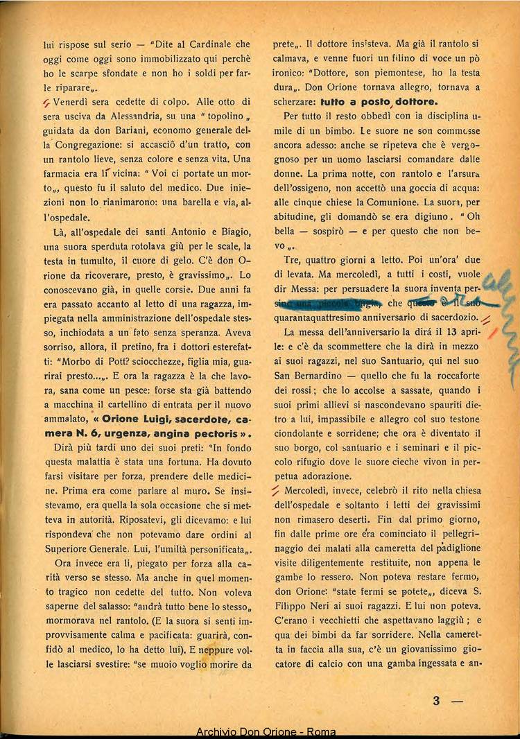 La piccola Opera della Divina Provvidenza, 34, 05, 01-05-1939, pagina 5