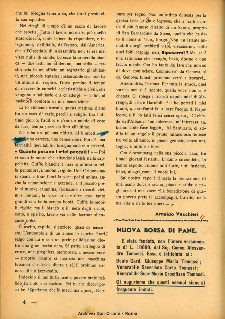 La piccola Opera della Divina Provvidenza, 34, 05, 01-05-1939, pagina 6