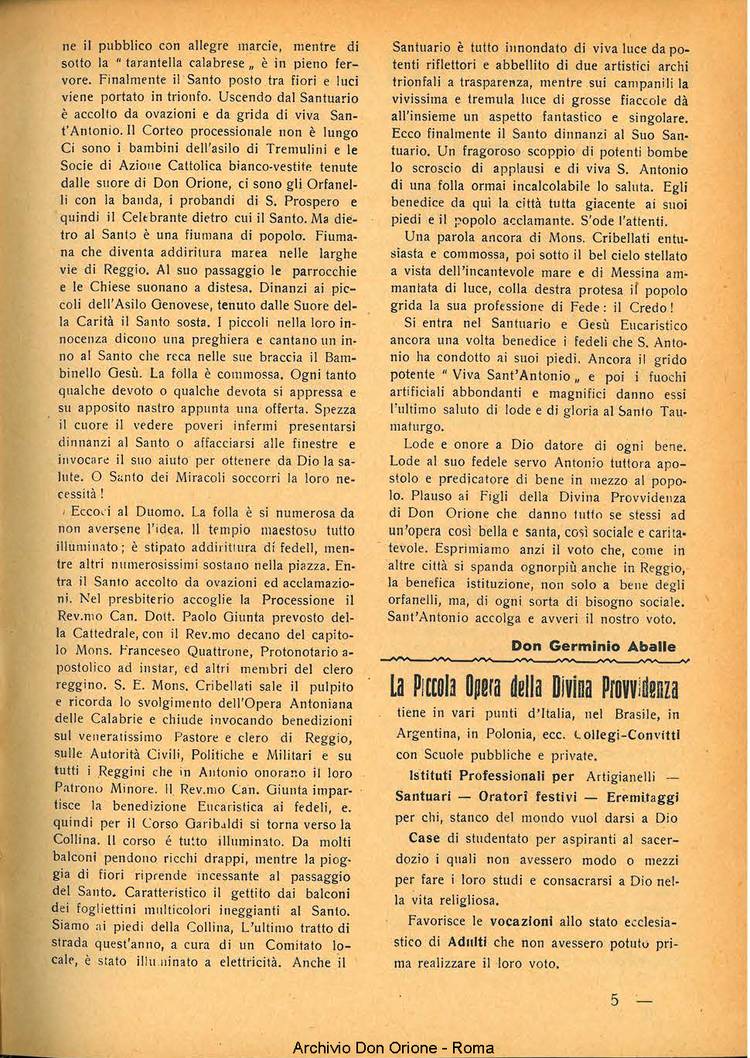 La piccola Opera della Divina Provvidenza, 34, 07, 01-07-1939, pagina 7