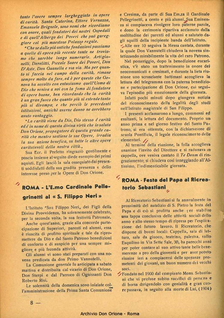 La piccola Opera della Divina Provvidenza, 34, 07, 01-07-1939, pagina 10