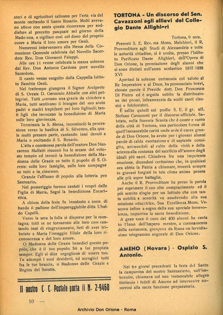 La piccola Opera della Divina Provvidenza, 34, 07, 01-07-1939, pagina 12
