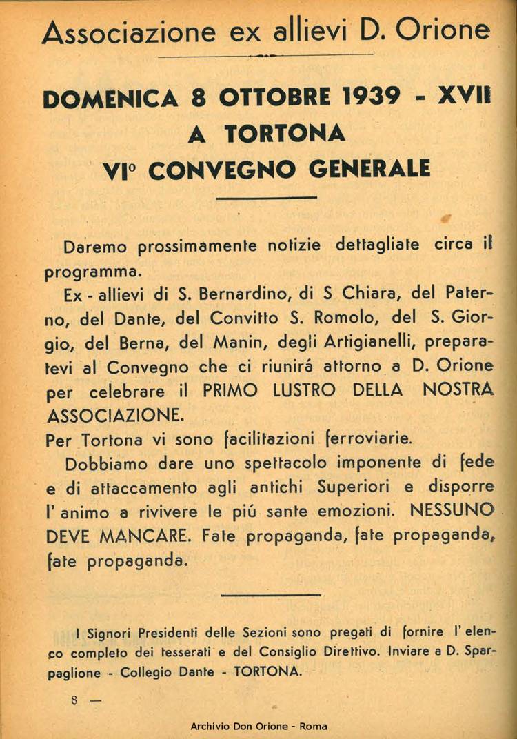 La piccola Opera della Divina Provvidenza, 34, 08, 01-08-1939, pagina 10