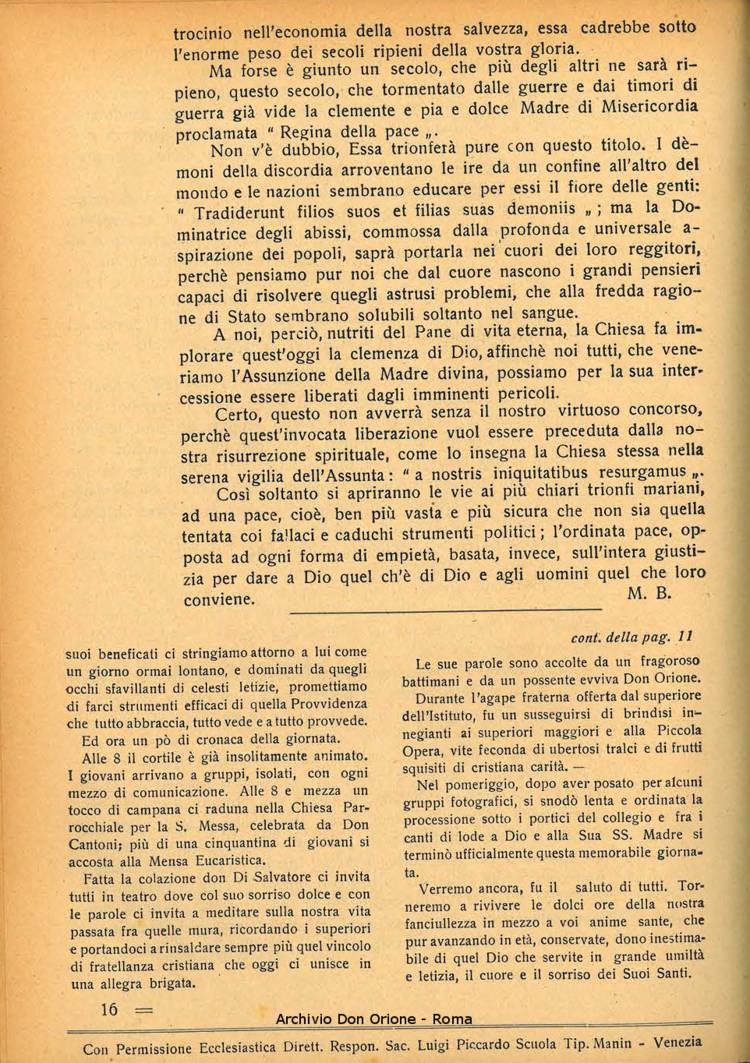 La piccola Opera della Divina Provvidenza, 34, 08, 01-08-1939, pagina 18