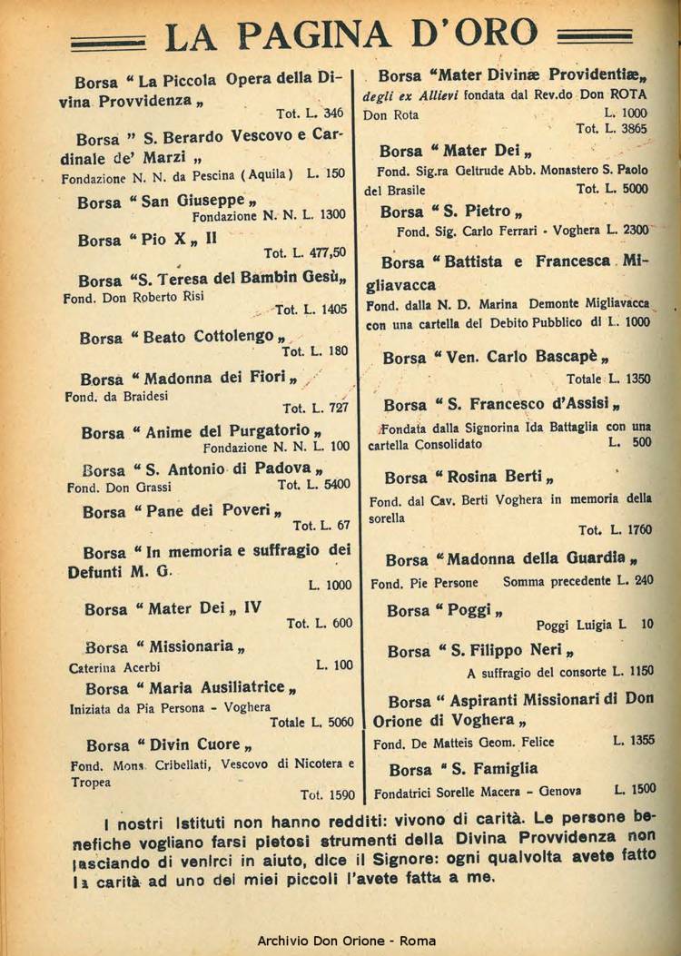La piccola Opera della Divina Provvidenza, 34, 09, 01-09-1939, pagina 2