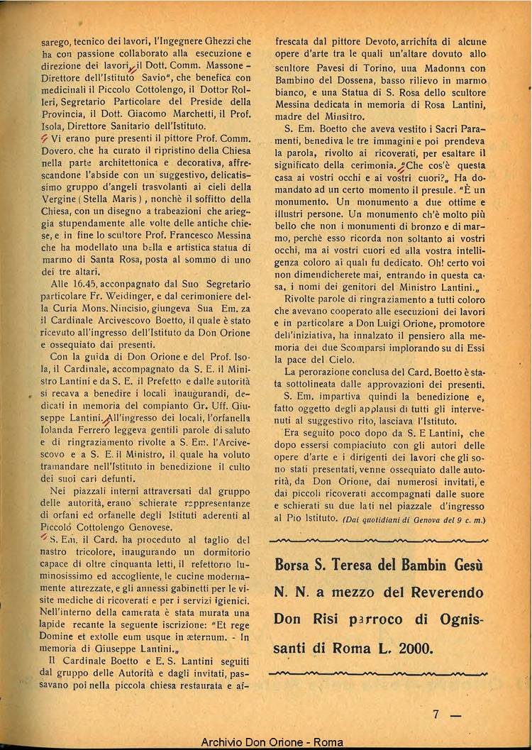 La piccola Opera della Divina Provvidenza, 34, 10, 01-10-1939, pagina 9