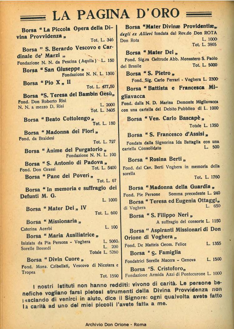 La piccola Opera della Divina Provvidenza, 34, 11, 01-11-1939, pagina 2