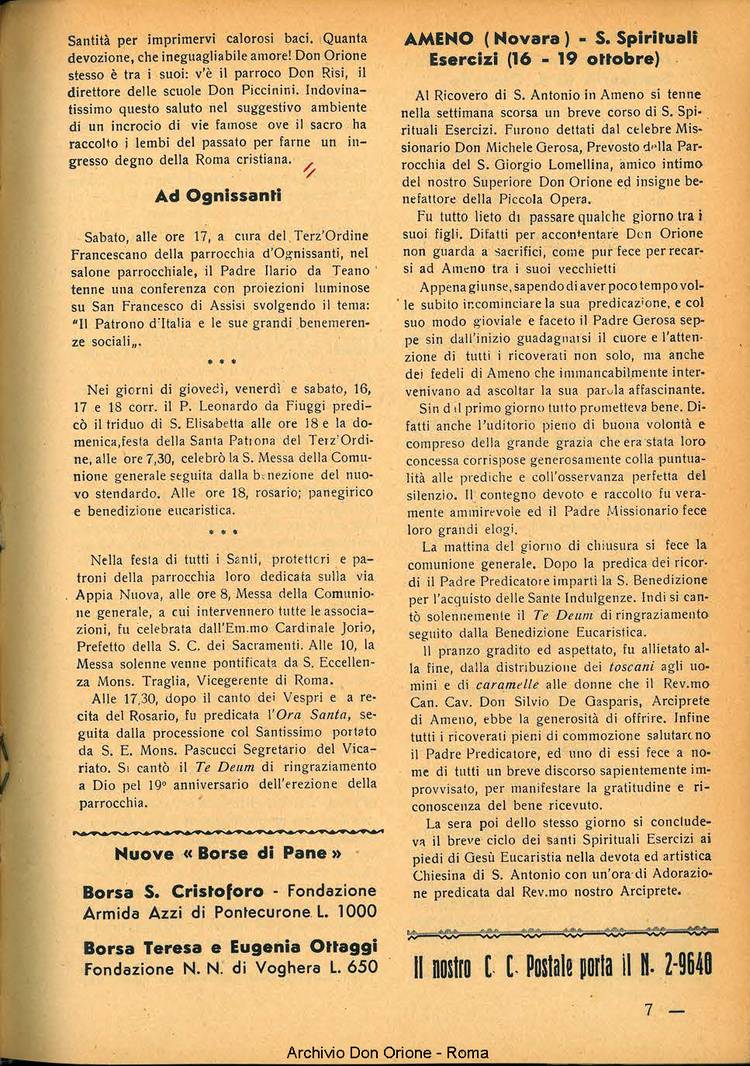 La piccola Opera della Divina Provvidenza, 34, 11, 01-11-1939, pagina 9