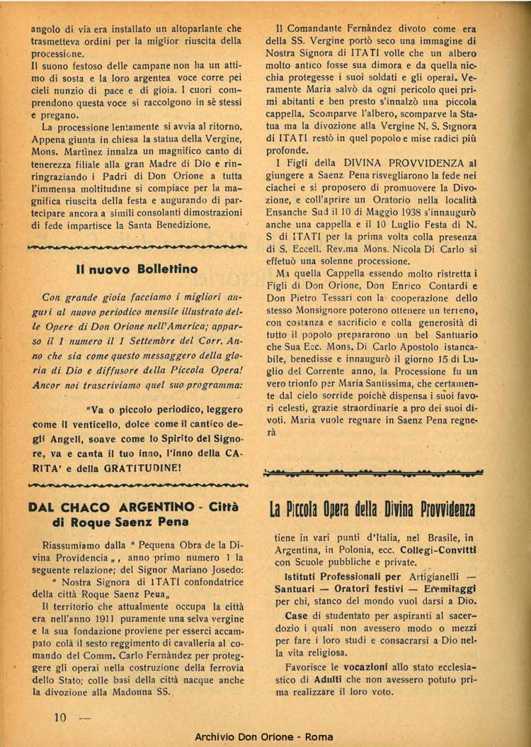 La piccola Opera della Divina Provvidenza, 34, 11, 01-11-1939, pagina 12