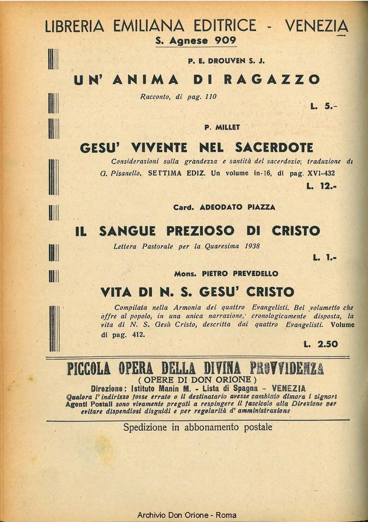 La piccola Opera della Divina Provvidenza, 34, 11, 01-11-1939, pagina 16