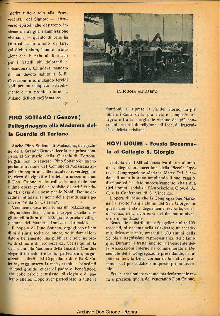 La piccola Opera della Divina Provvidenza, 35, 01, 01-01-1940, pagina 9