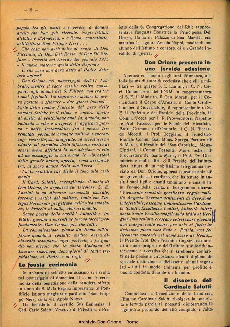 La piccola Opera della Divina Provvidenza, 35, 02, 01-02-1940, pagina 10