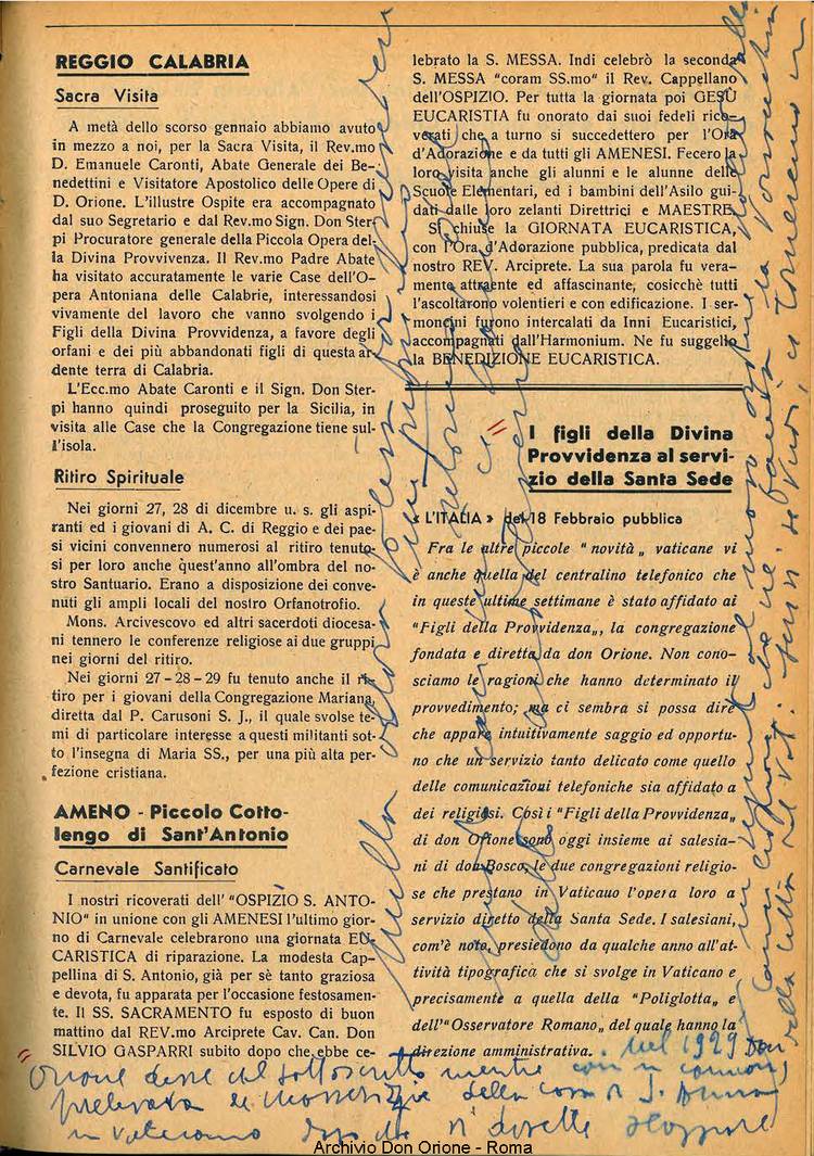 La piccola Opera della Divina Provvidenza, 35, 02, 01-02-1940, pagina 15
