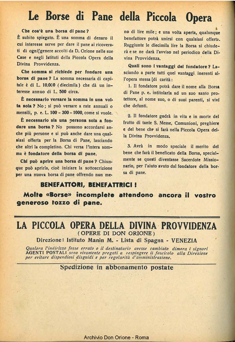 La piccola Opera della Divina Provvidenza, 35, 02, 01-02-1940, pagina 20