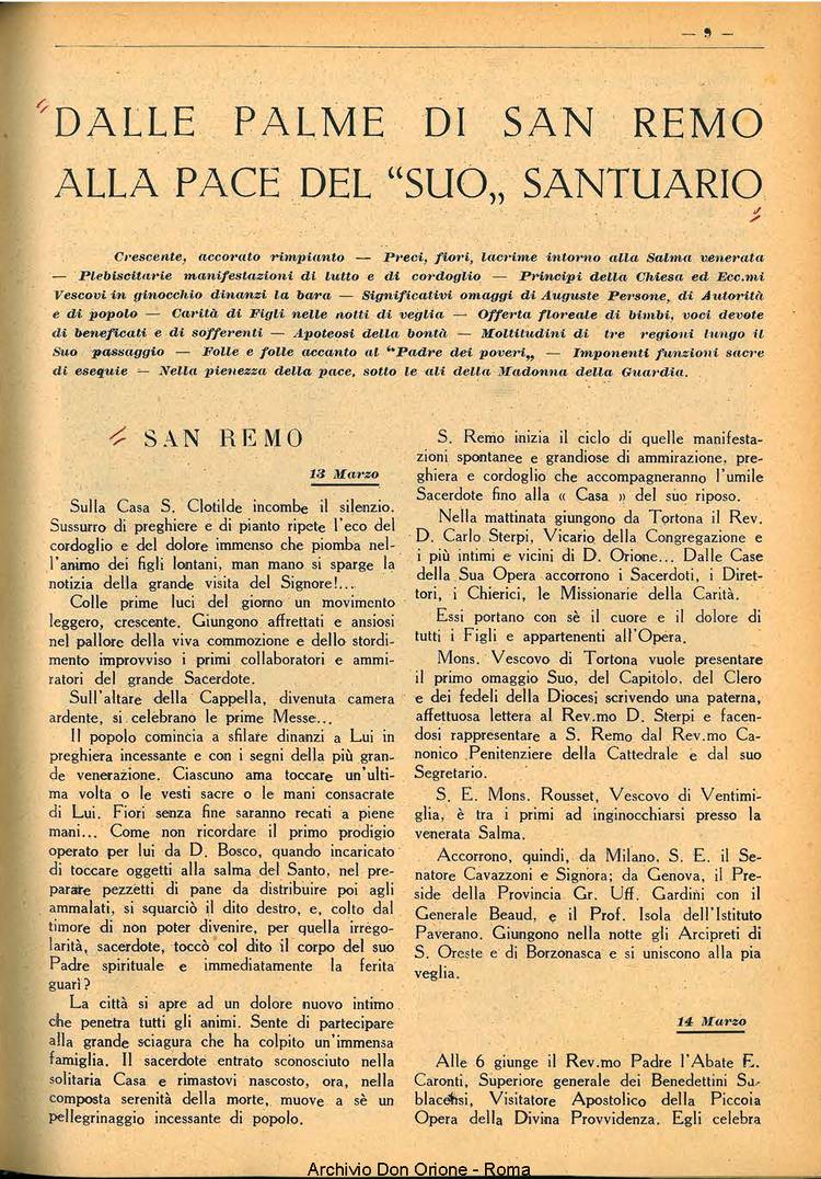 La piccola Opera della Divina Provvidenza, 35, 03, 01-04-1940, pagina 9