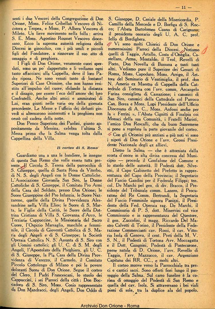 La piccola Opera della Divina Provvidenza, 35, 03, 01-04-1940, pagina 11