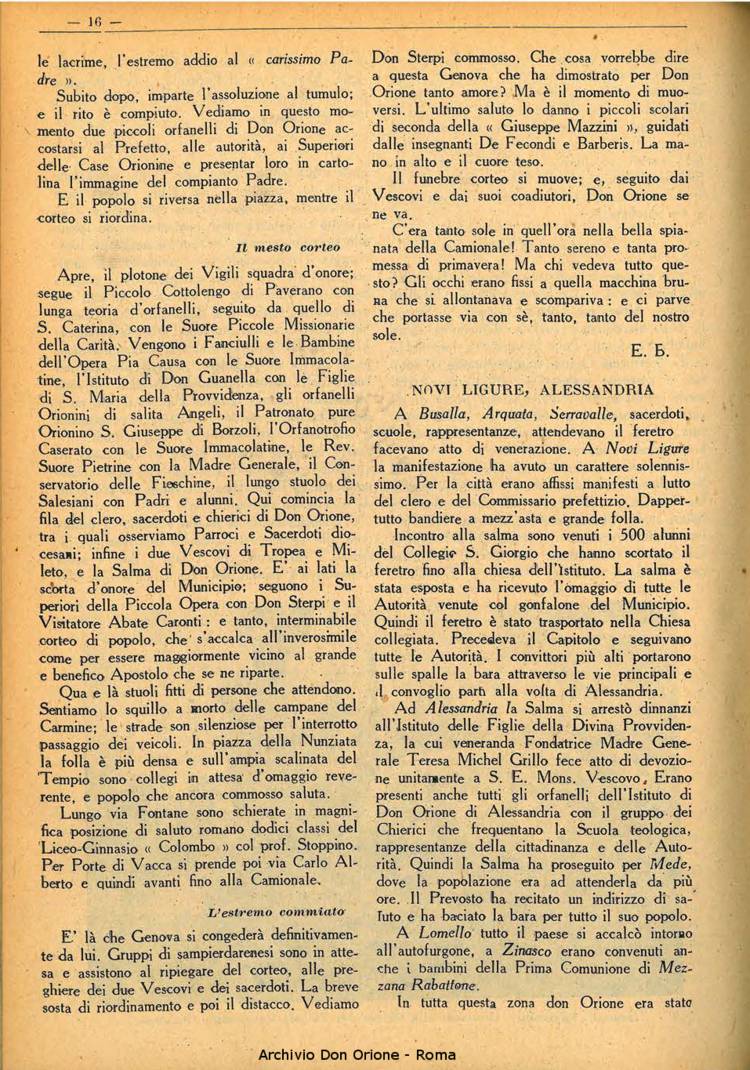 La piccola Opera della Divina Provvidenza, 35, 03, 01-04-1940, pagina 16