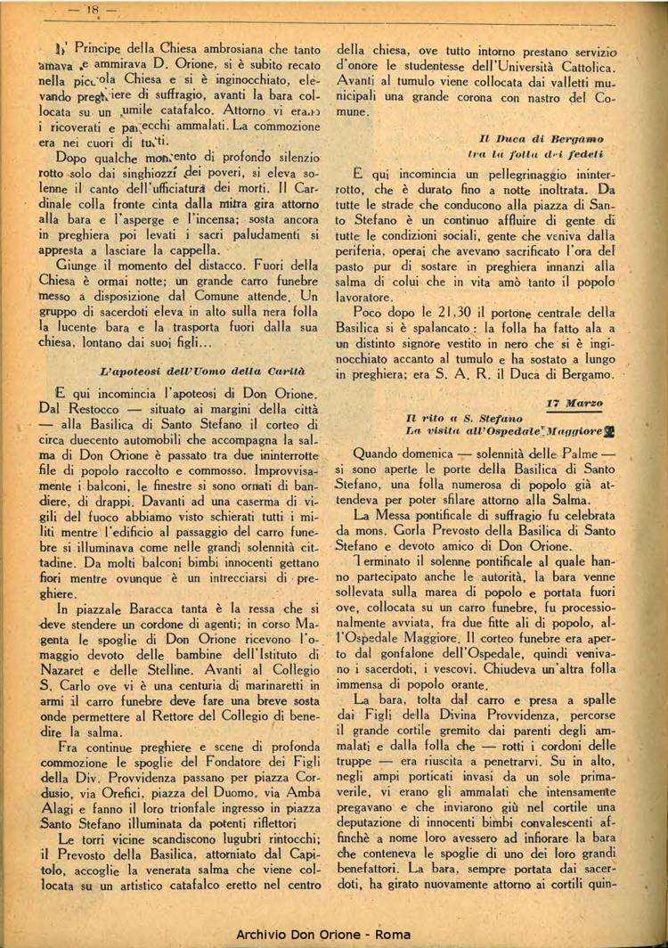 La piccola Opera della Divina Provvidenza, 35, 03, 01-04-1940, pagina 18