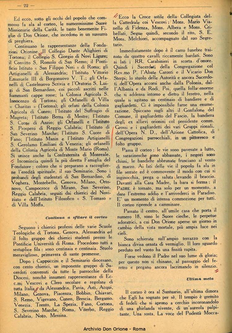 La piccola Opera della Divina Provvidenza, 35, 03, 01-04-1940, pagina 22