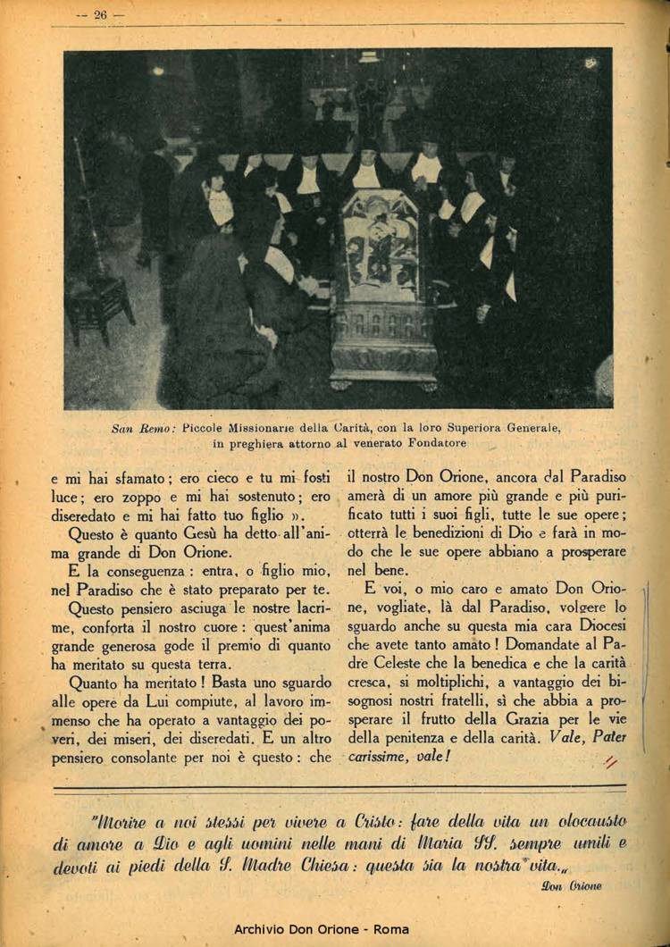 La piccola Opera della Divina Provvidenza, 35, 03, 01-04-1940, pagina 26