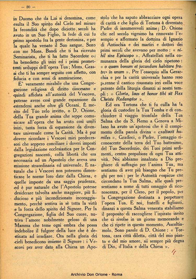 La piccola Opera della Divina Provvidenza, 35, 03, 01-04-1940, pagina 30