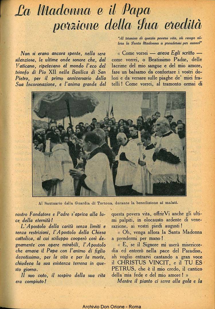 La piccola Opera della Divina Provvidenza, 35, 03, 01-04-1940, pagina 37