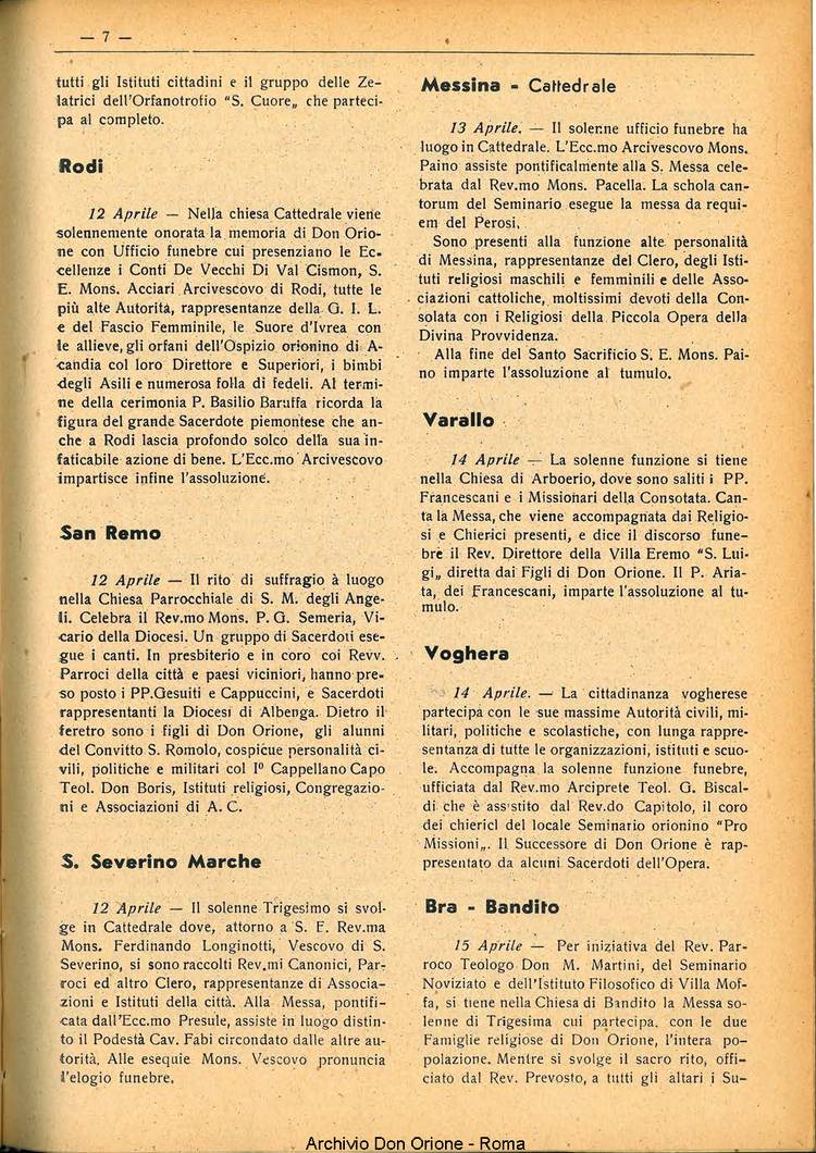 La piccola Opera della Divina Provvidenza, 35, 05, 01-05-1940, pagina 7