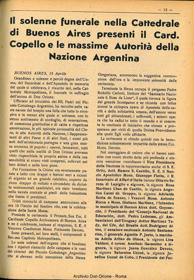 La piccola Opera della Divina Provvidenza, 35, 05, 01-05-1940, pagina 13