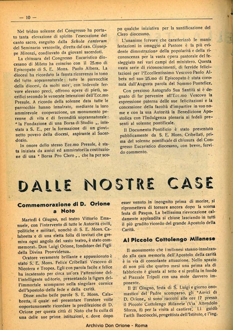 La piccola Opera della Divina Provvidenza, 35, 06, 01-06-1940, pagina 10