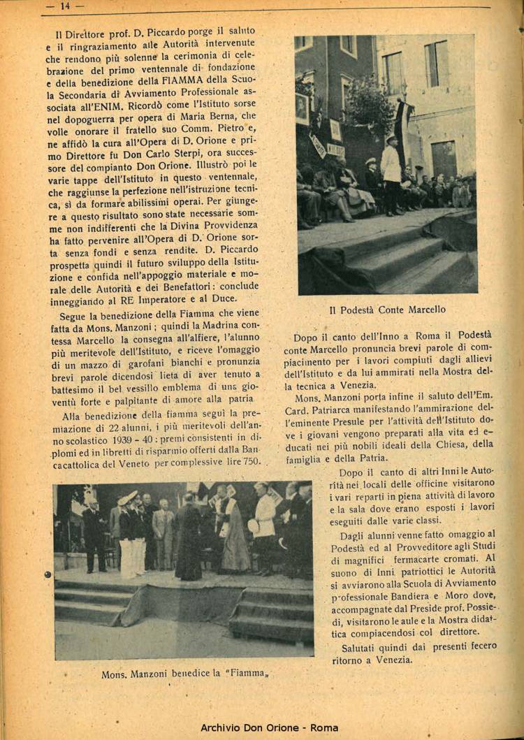 La piccola Opera della Divina Provvidenza, 35, 06, 01-06-1940, pagina 14