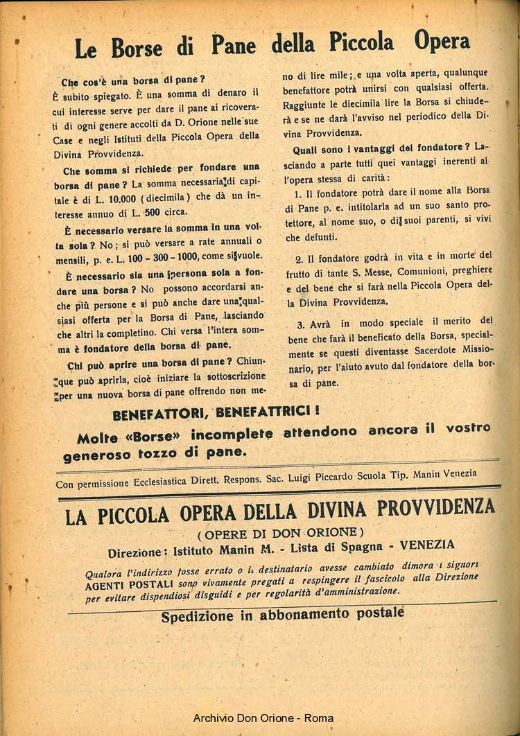 La piccola Opera della Divina Provvidenza, 35, 07, 01-07-1940, pagina 16