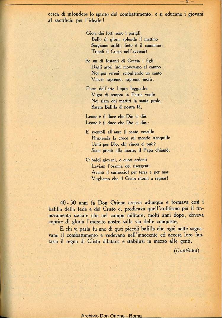 La piccola Opera della Divina Provvidenza, 35, 08, 01-08-1940, pagina 9
