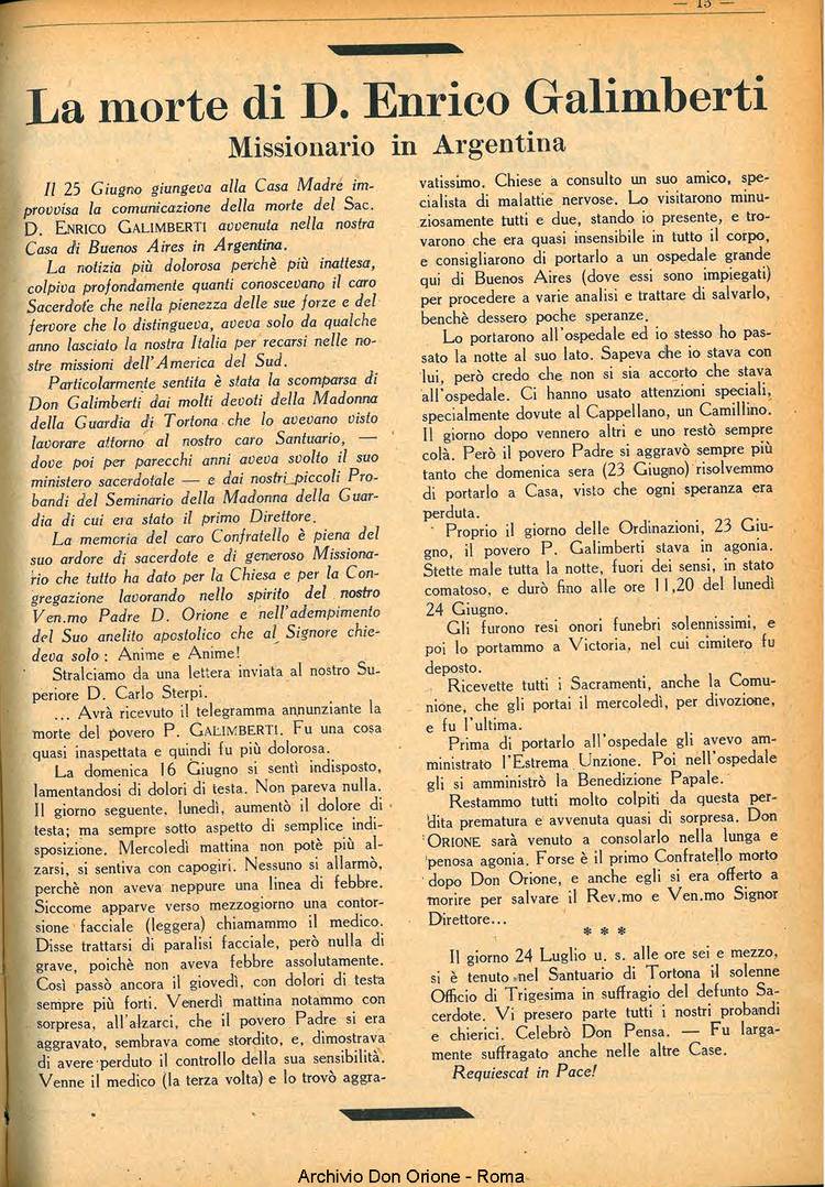 La piccola Opera della Divina Provvidenza, 35, 08, 01-08-1940, pagina 13