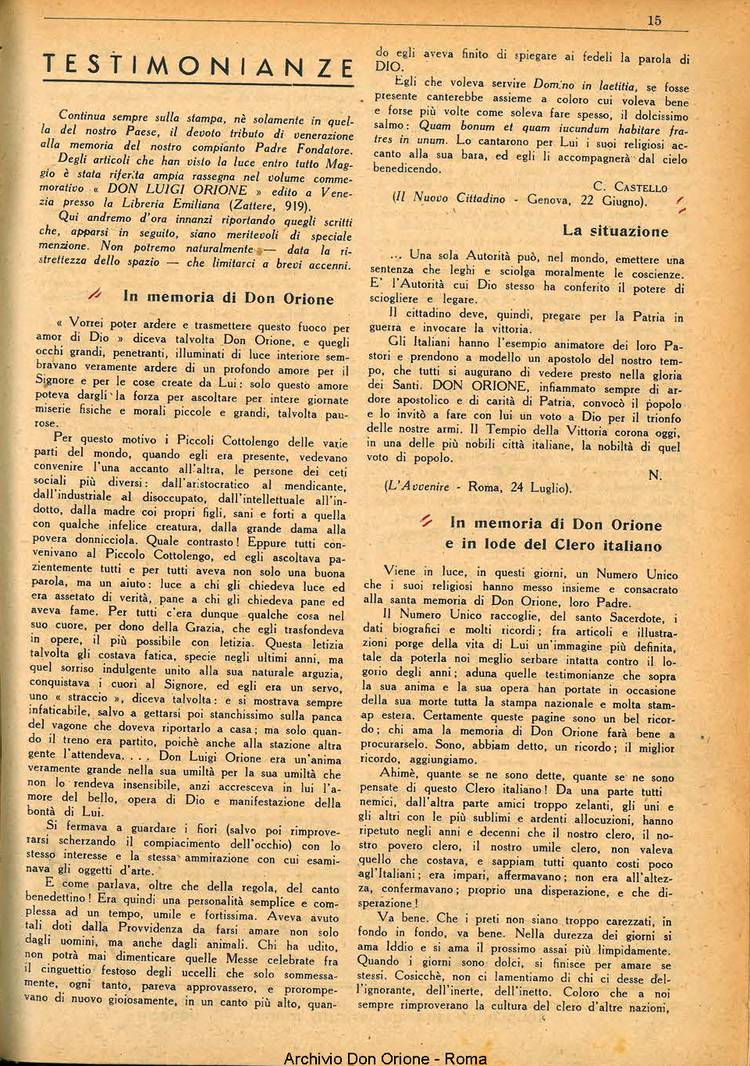 La piccola Opera della Divina Provvidenza, 35, 09, 01-09-1940, pagina 17