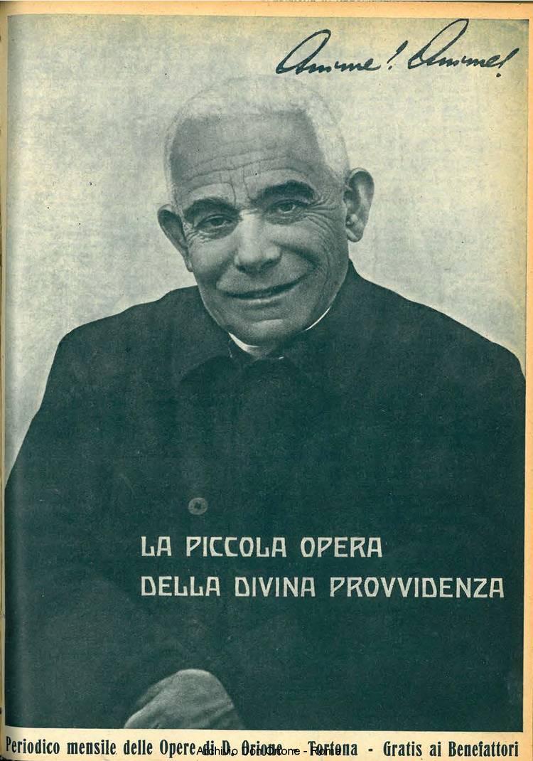 La piccola Opera della Divina Provvidenza, 35, 10, 01-10-1940, pagina 1
