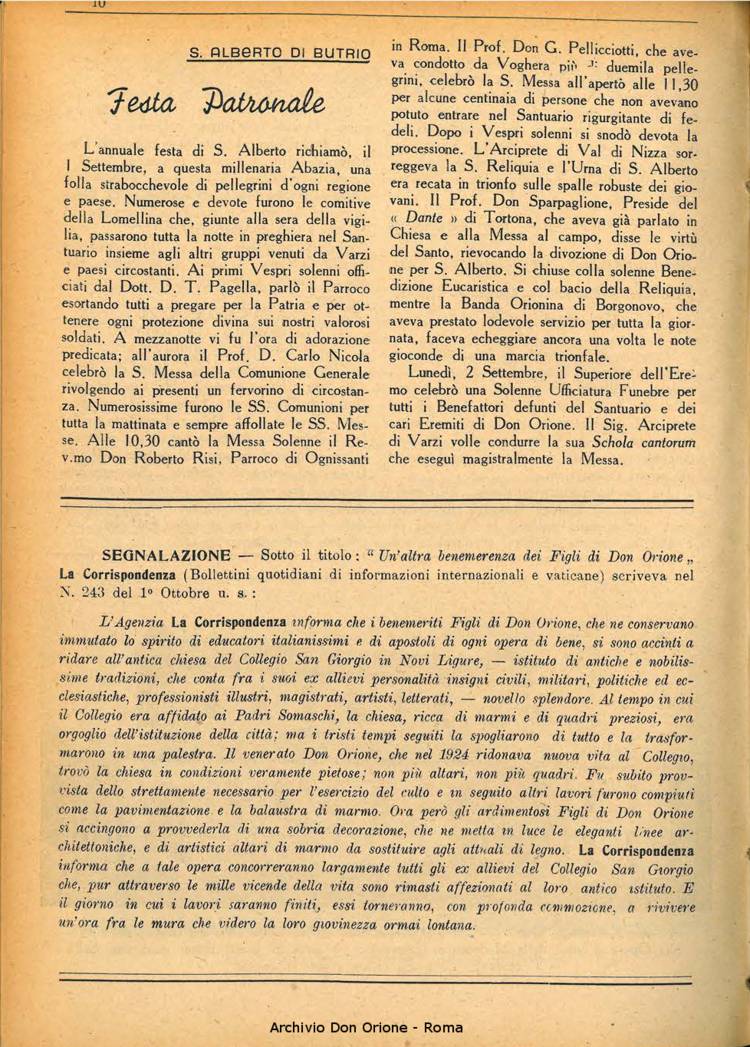La piccola Opera della Divina Provvidenza, 35, 10, 01-10-1940, pagina 12