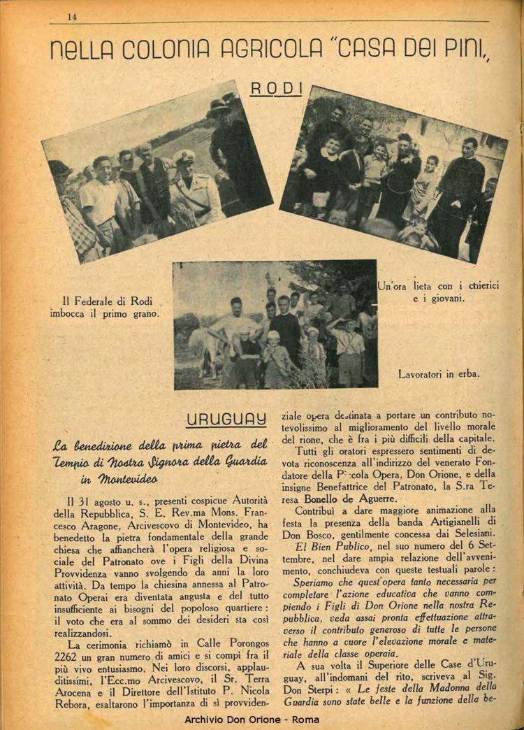 La piccola Opera della Divina Provvidenza, 35, 10, 01-10-1940, pagina 16