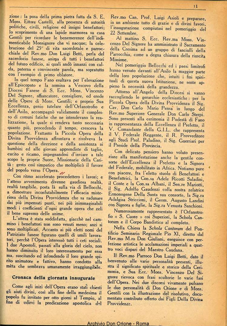 La piccola Opera della Divina Provvidenza, 35, 11, 01-11-1940, pagina 13