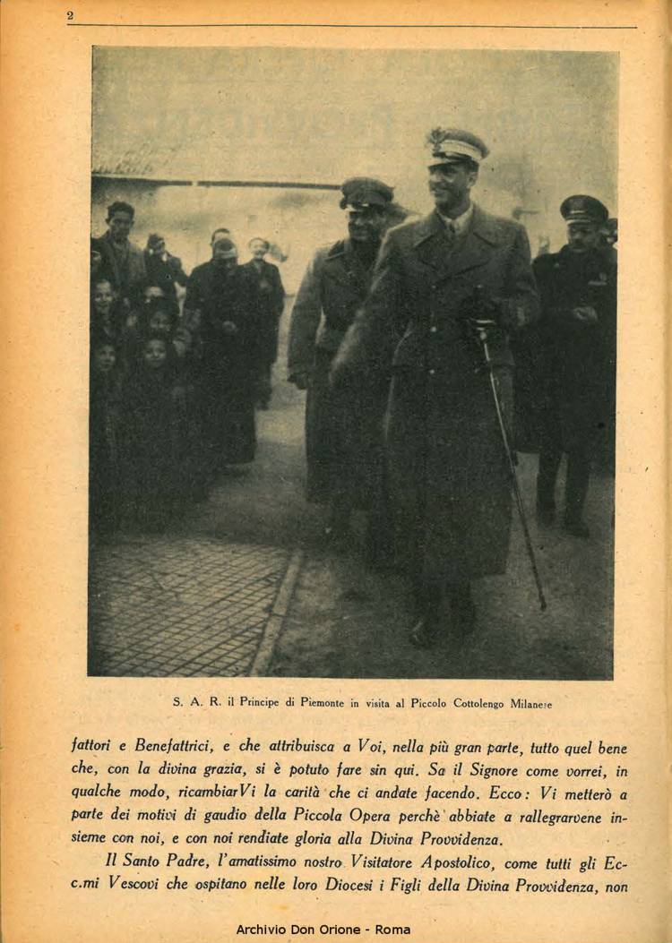 La piccola Opera della Divina Provvidenza, 35, 12, 01-12-1940, pagina 4