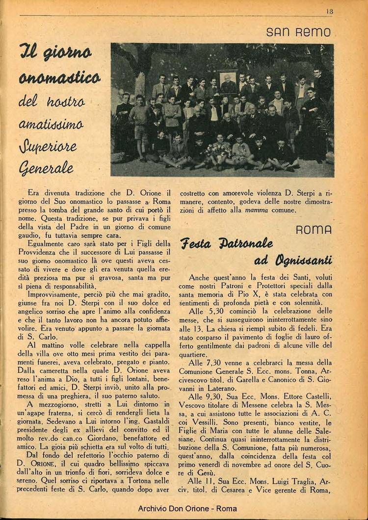 La piccola Opera della Divina Provvidenza, 35, 12, 01-12-1940, pagina 15