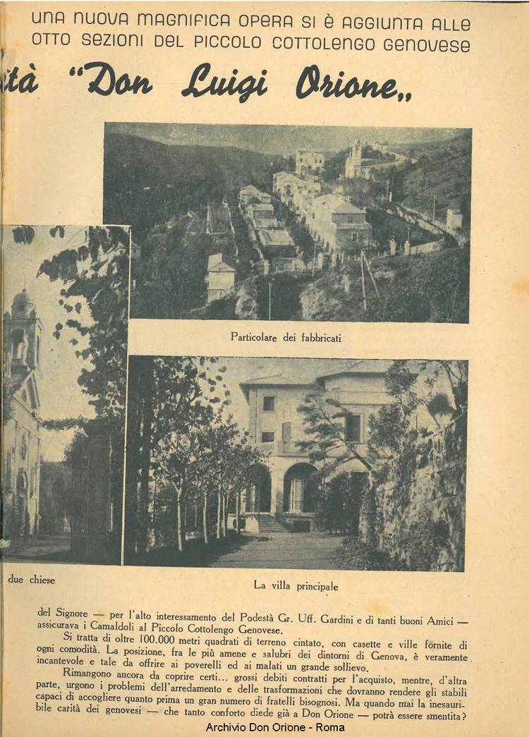 La piccola Opera della Divina Provvidenza, 36, 01, 01-01-1941, pagina 9