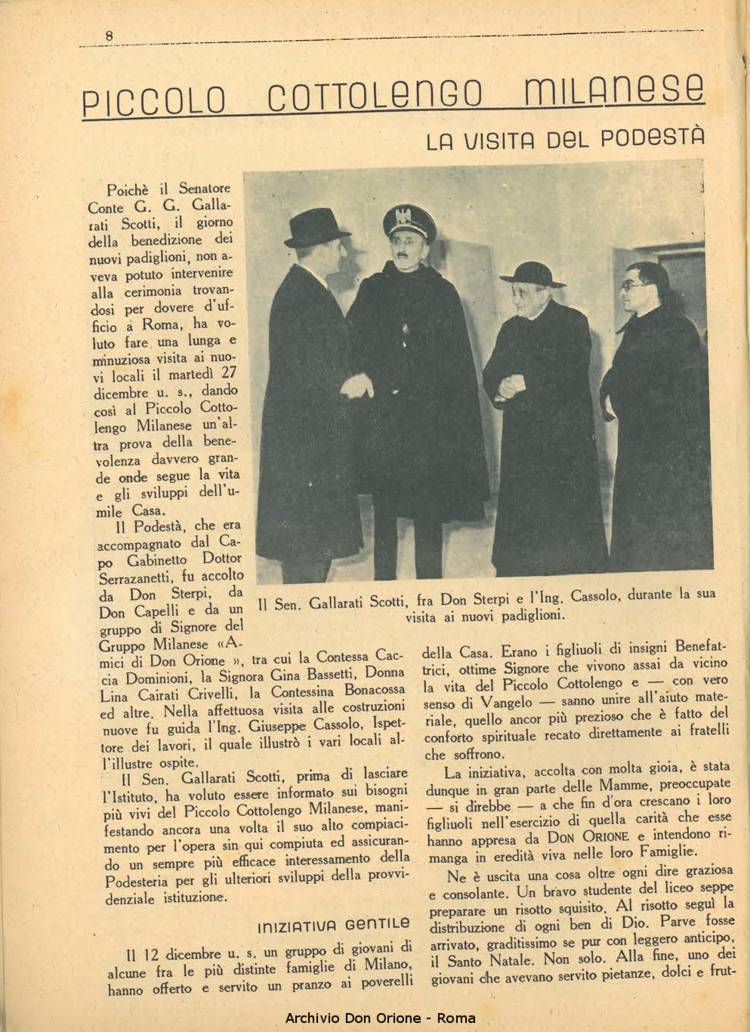 La piccola Opera della Divina Provvidenza, 36, 01, 01-01-1941, pagina 10
