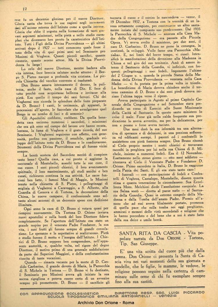 La piccola Opera della Divina Provvidenza, 36, 01, 01-01-1941, pagina 14