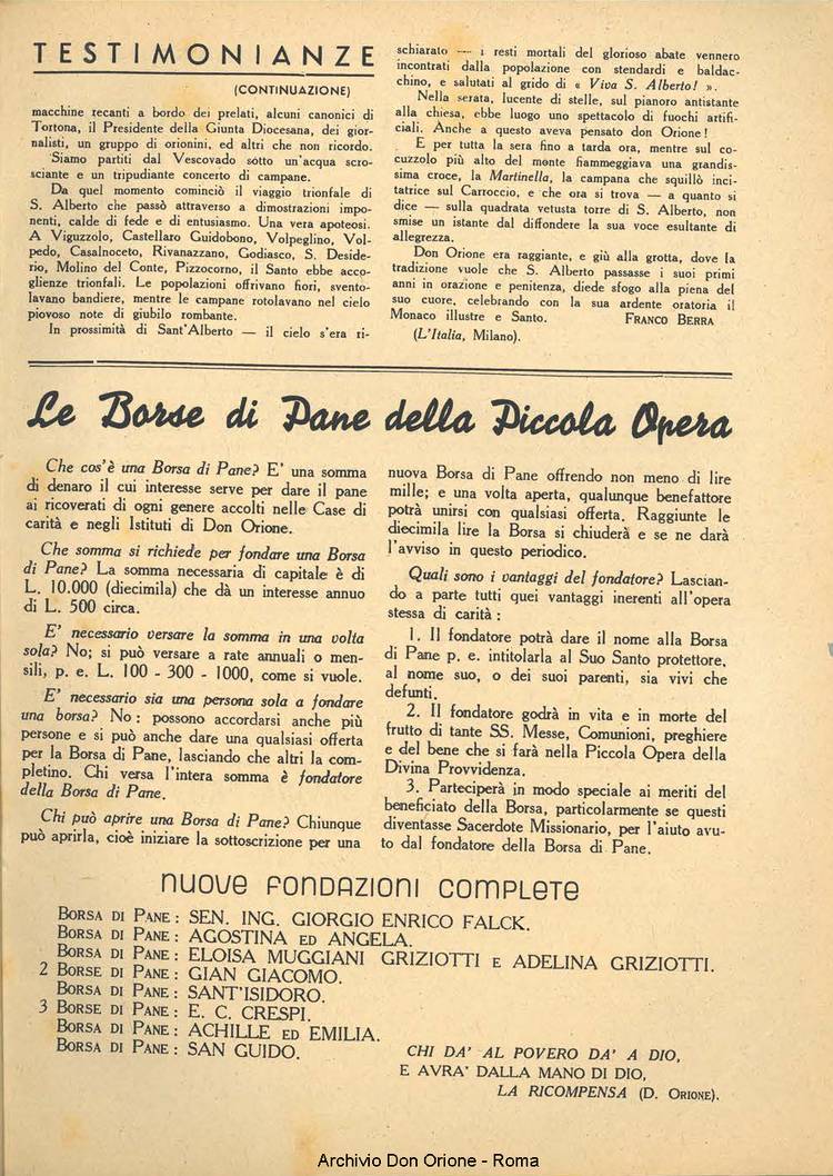 La piccola Opera della Divina Provvidenza, 36, 01, 01-01-1941, pagina 15